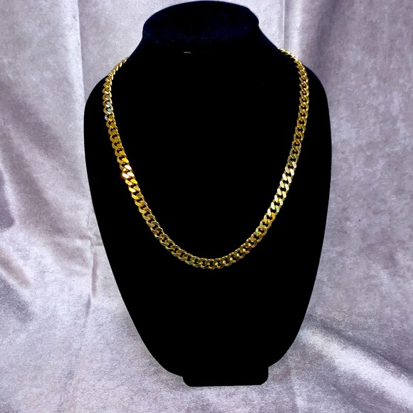 belk Jewelry 2 24 Fashion Gold Tone 38 Wide Chain Costume Jewelry
